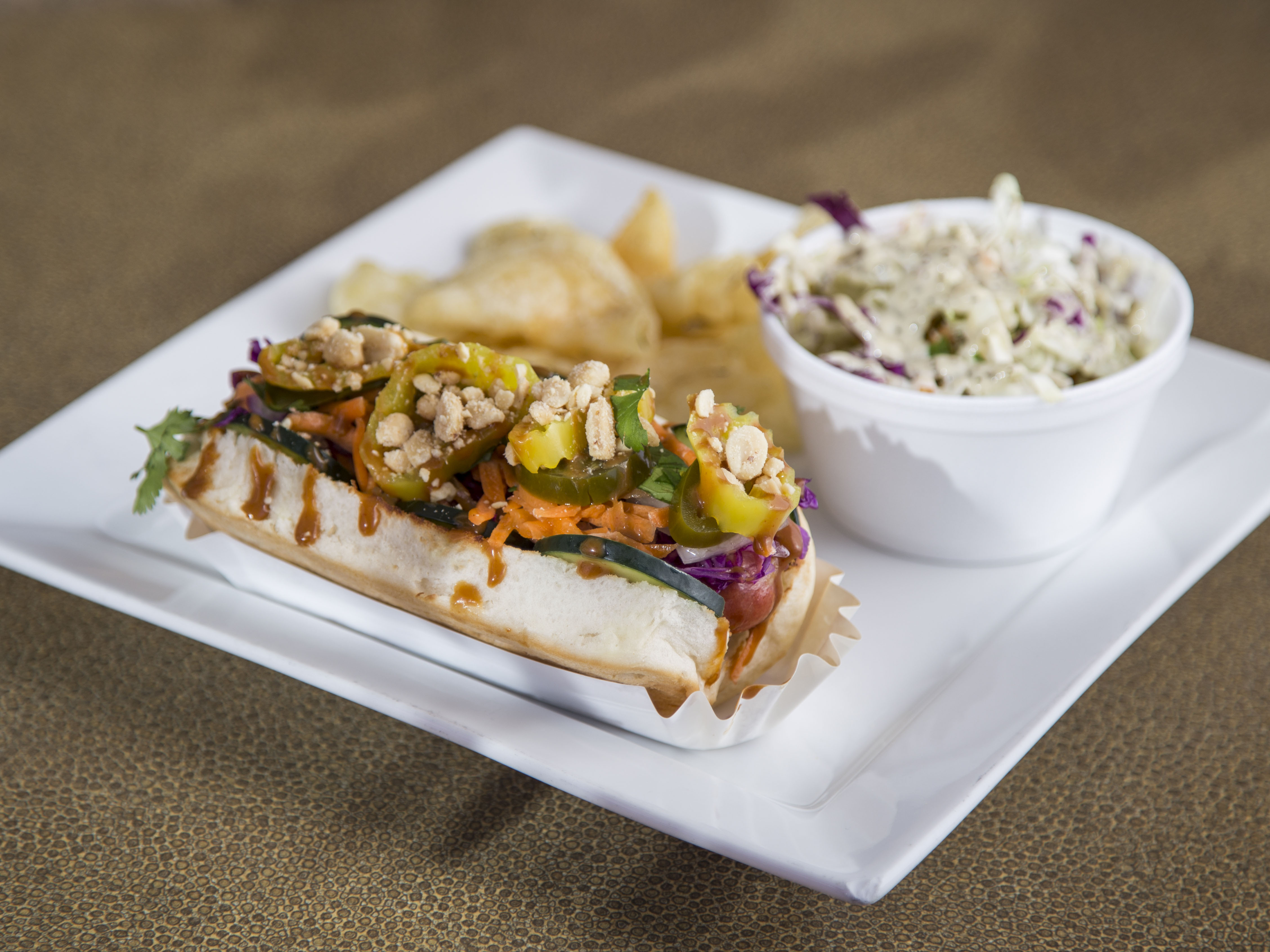 Order Bahn Mi Dog food online from Doglicious Hot Dogs store, Glendale on bringmethat.com