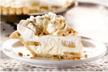 Order Banana Cream Pie food online from Perkins Restaurant 3842 store, Grand Forks on bringmethat.com