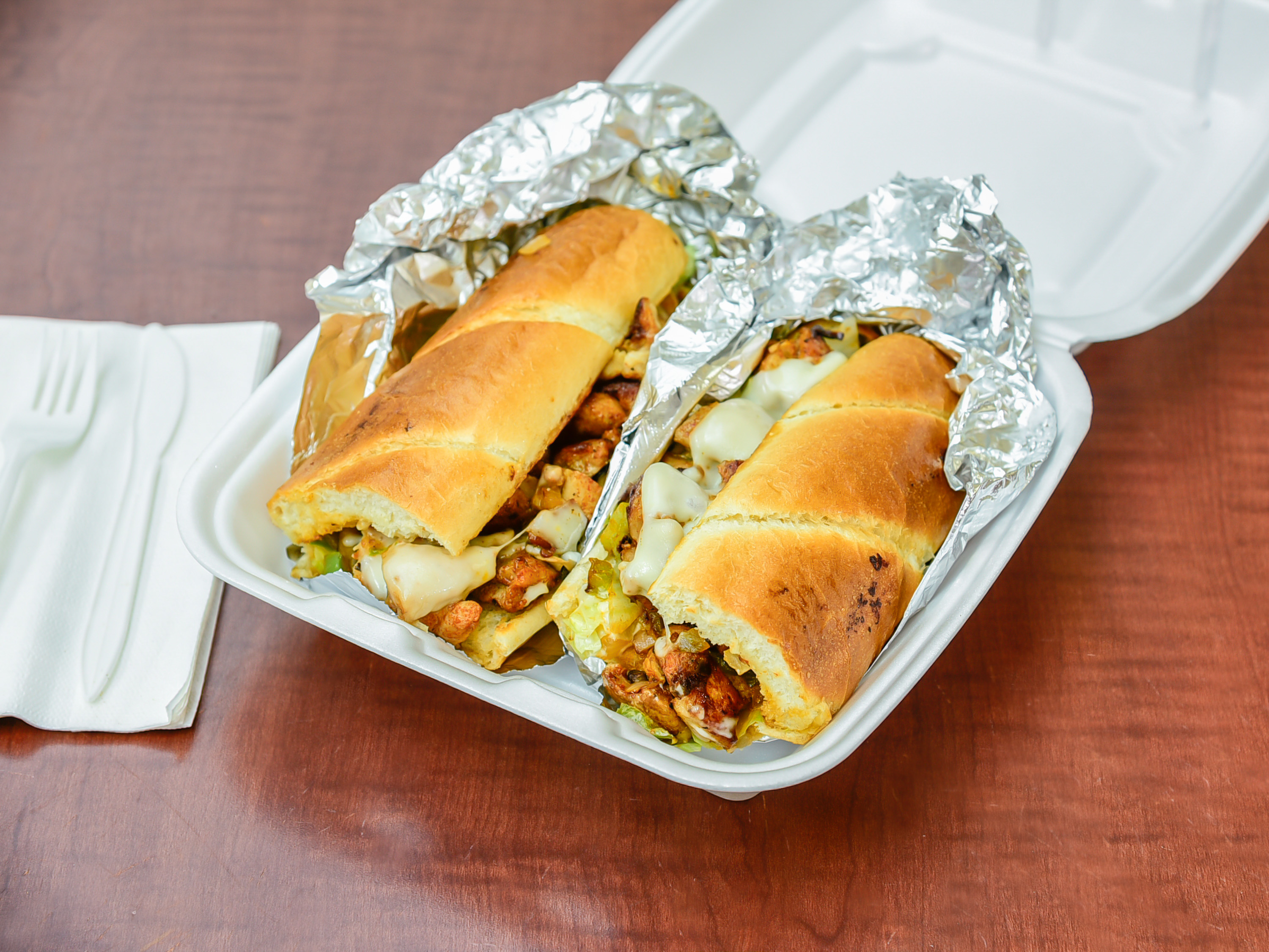 Order Grilled Chicken Sub food online from Great Steakout store, Rochester on bringmethat.com