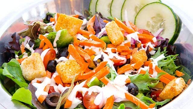 Order garden salad food online from Make Pizza+Salad store, San Diego on bringmethat.com