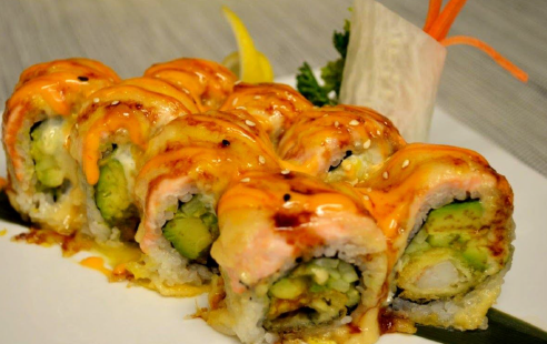 Order Rock’n Roll food online from Kino Sushi store, Los Angeles on bringmethat.com
