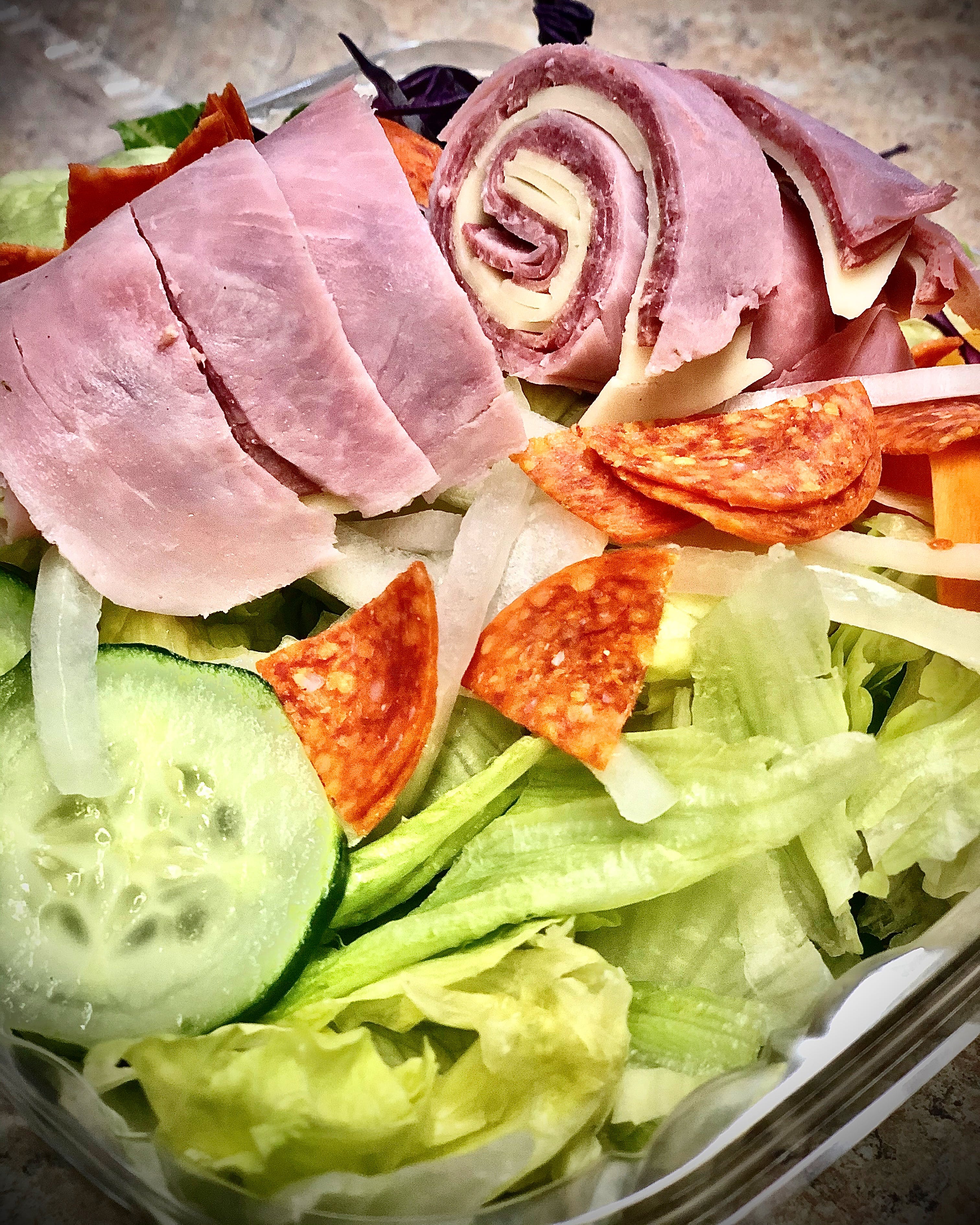 Order Antipasto Salad - Salad food online from Kelley Square Pizza store, Worcester on bringmethat.com