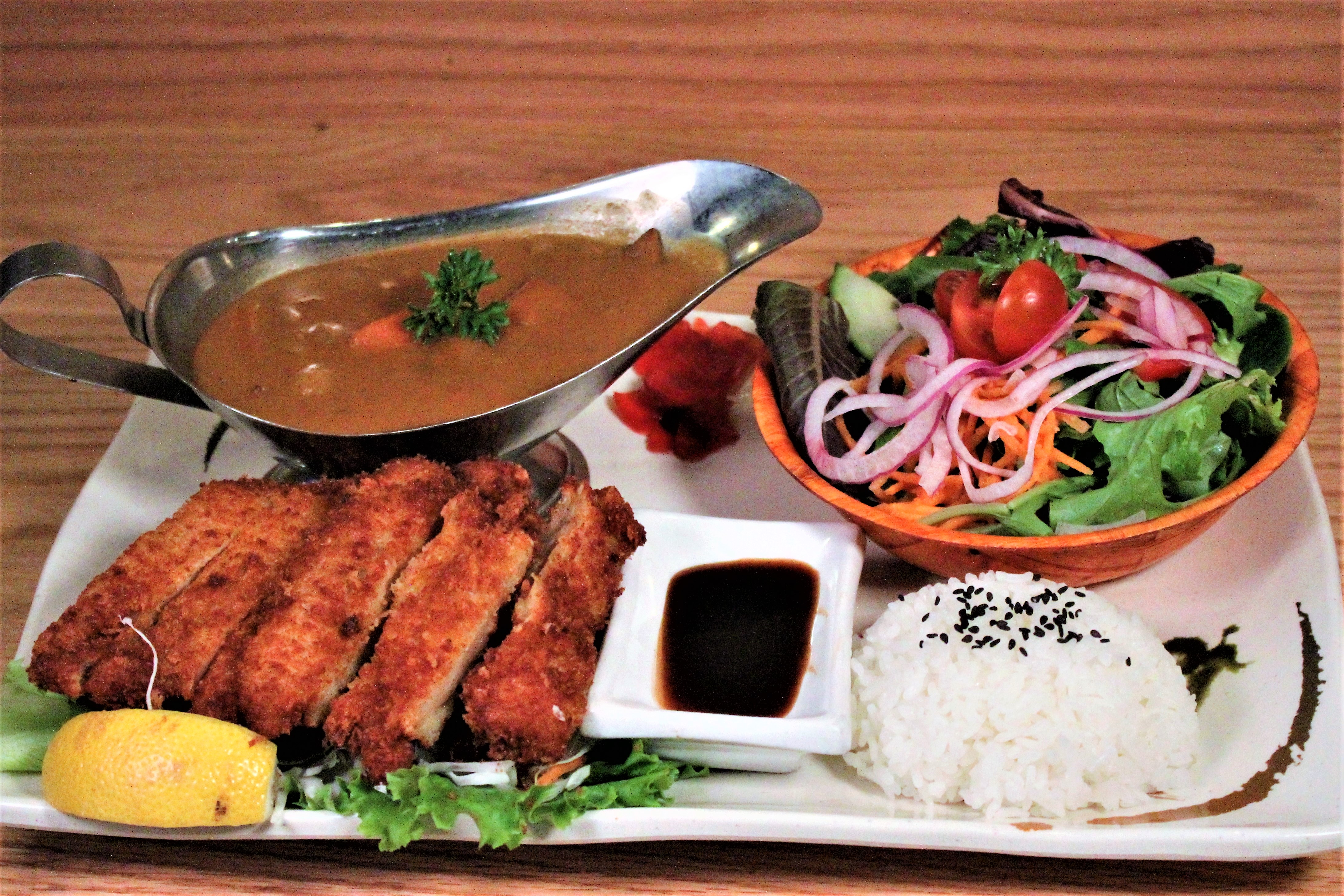 Order Chicken Katsu Curry food online from Yoshi Ramen And Sushi store, Daly City on bringmethat.com