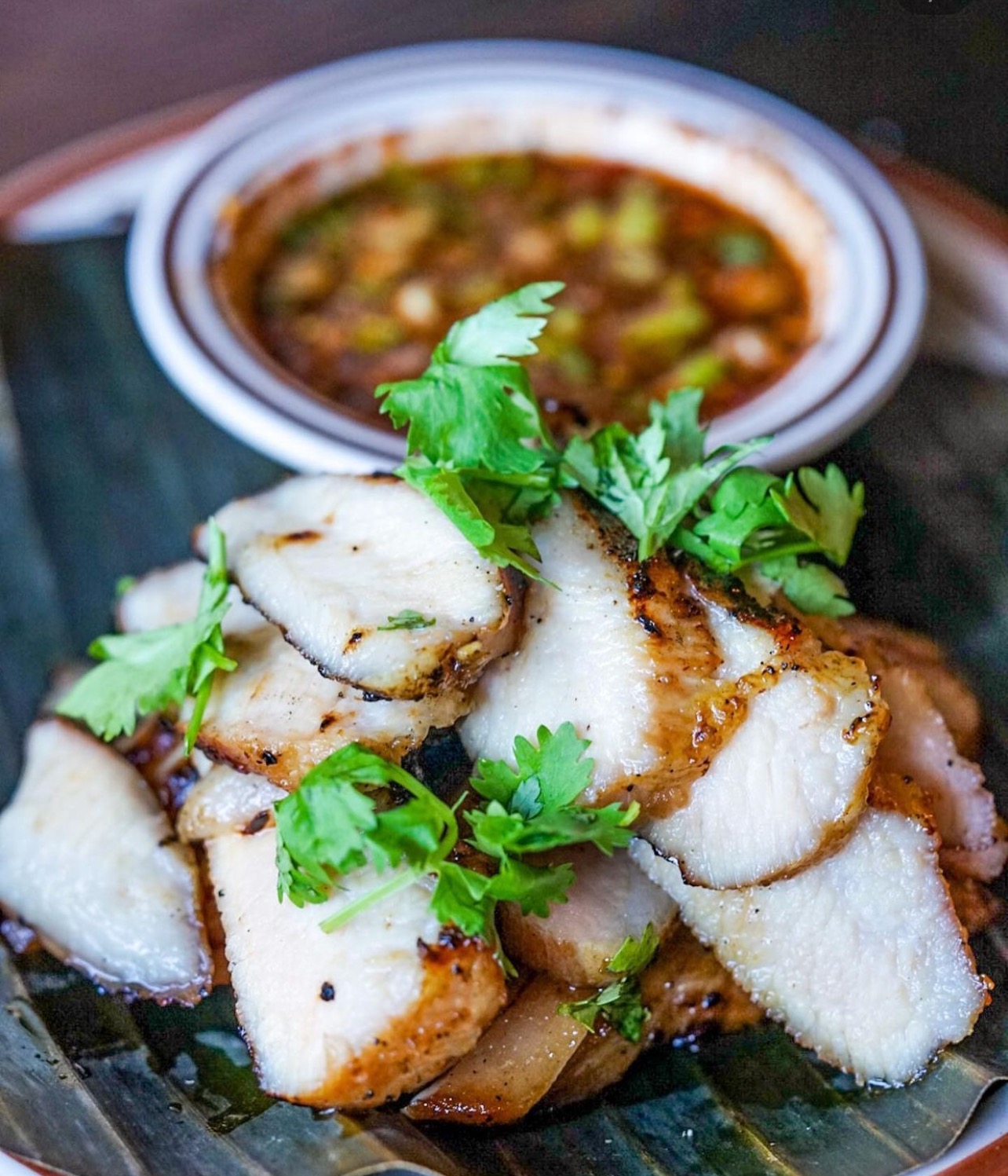 Order Grilled Pork Jowl food online from Chao Krung store, Los Angeles on bringmethat.com