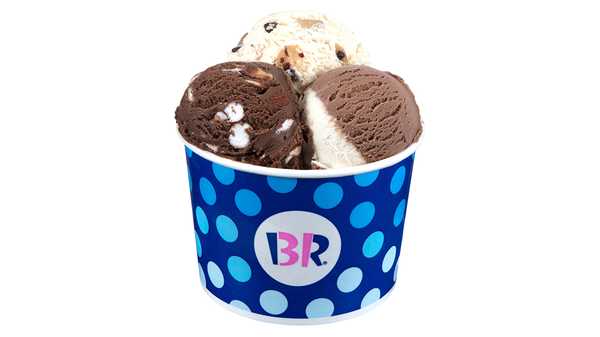 Order Triple Scoop Ice Cream  food online from Baskin Robbins store, Clinton on bringmethat.com
