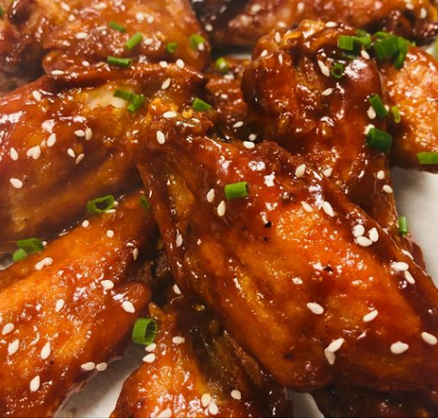 Order Chipotle-Honey Glazed Chicken Wings food online from Tap 24 store, Media on bringmethat.com