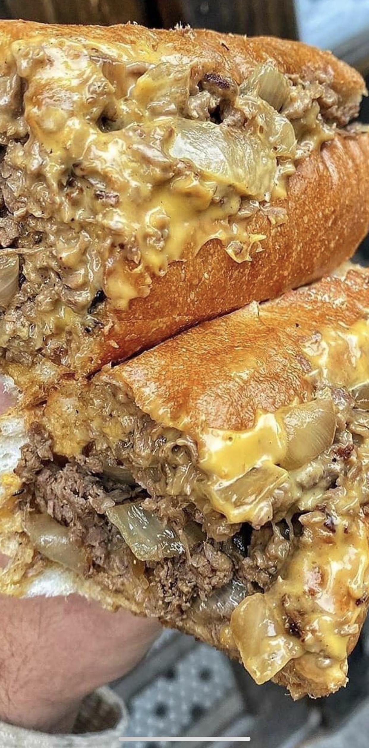 Order Philly Cheese Steak Sandwich food online from Paris Pizza & Grill store, San Francisco on bringmethat.com