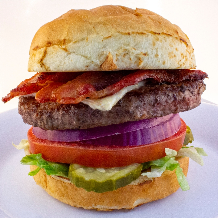 Order BYO Burger food online from American Burger Co store, Charlotte on bringmethat.com