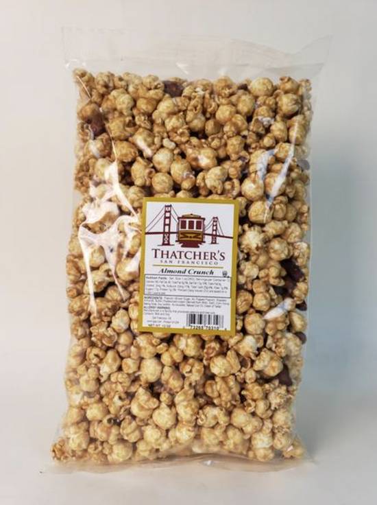 Order Almond Crunch - 12 Oz food online from Thatcher's Special Popcorn store, San Francisco on bringmethat.com