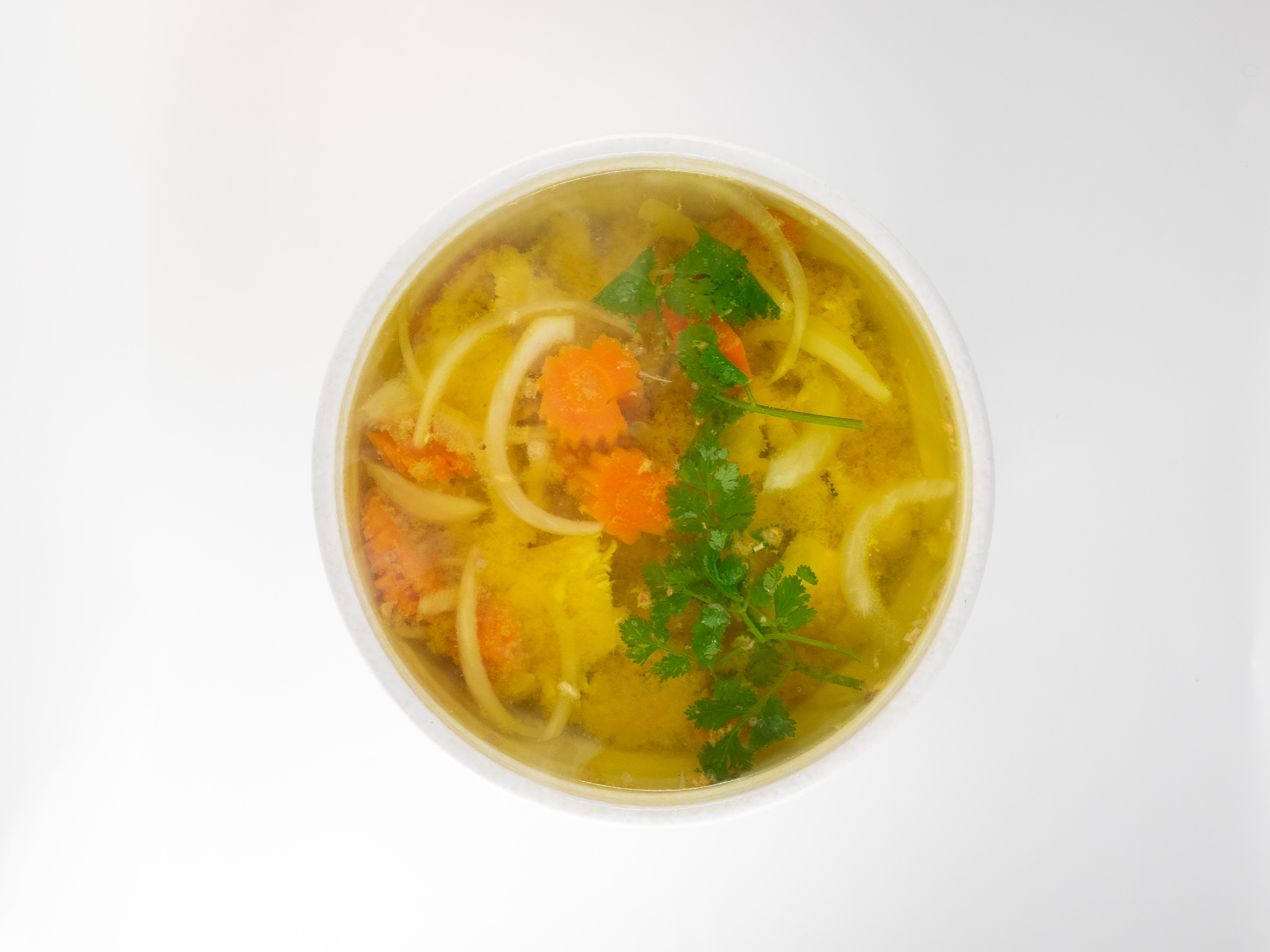 Order Turmeric Soup food online from Karakade Thai Cuisine store, Redwood City on bringmethat.com