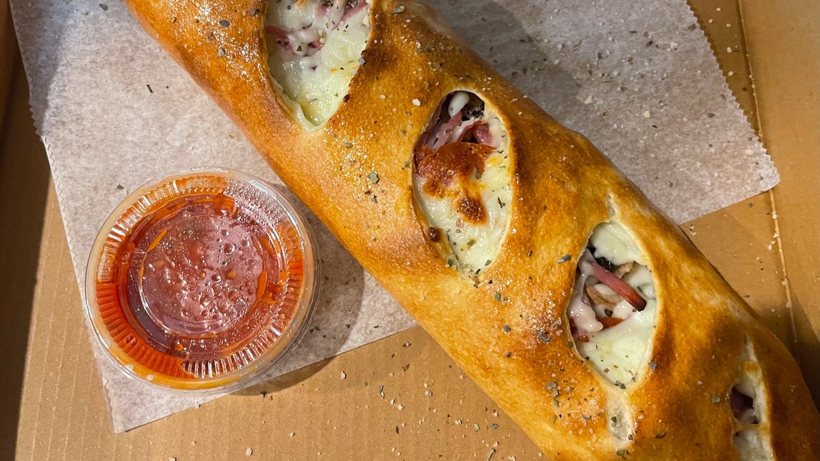 Order Meat Lovers Stromboli food online from Two Cousins Pizza and Italian Restaurant store, Lancaster on bringmethat.com