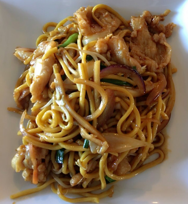 Order 34. Chicken Lo Mein food online from China Wok store, New York on bringmethat.com