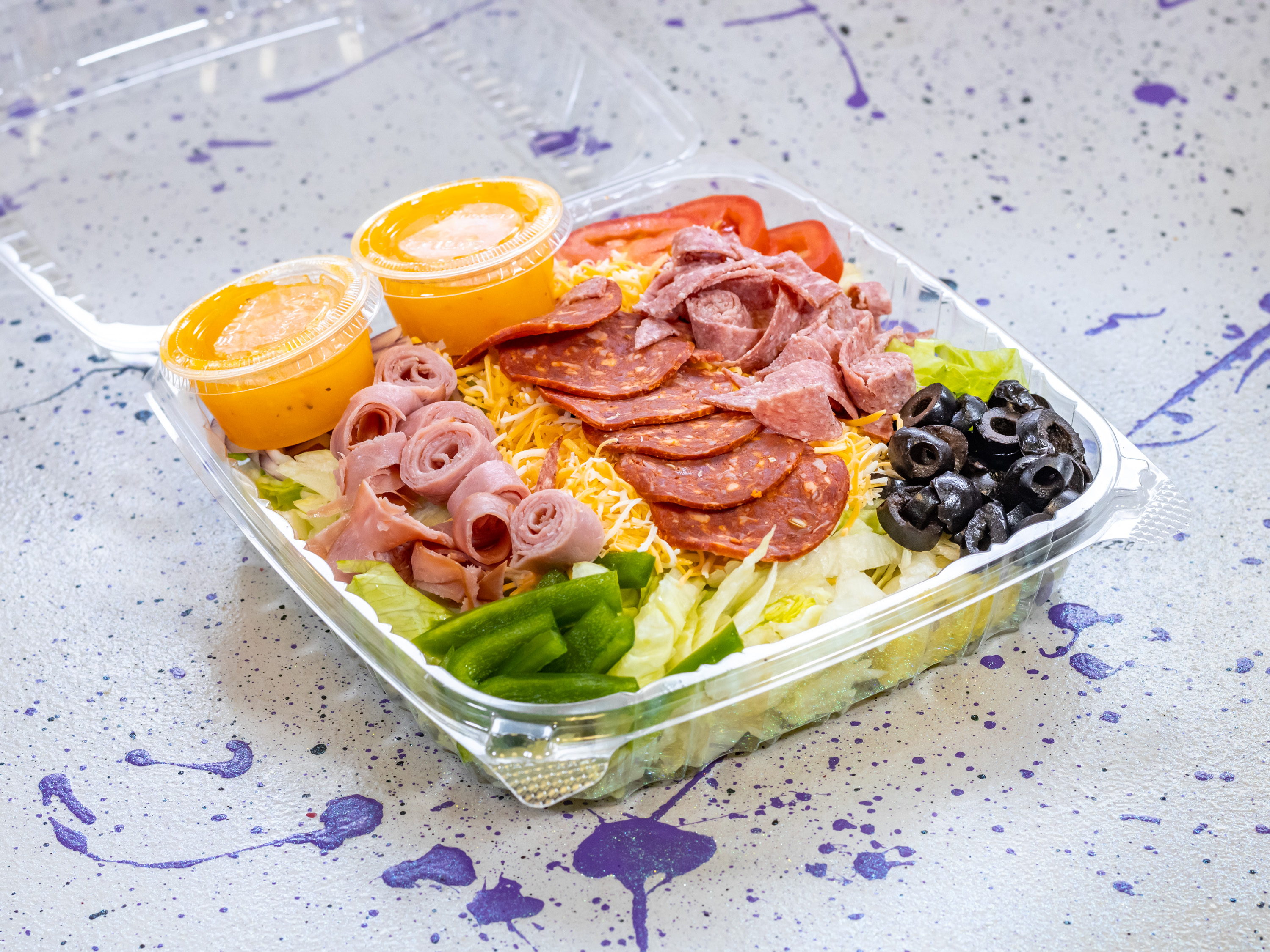 Order Antipasto Salad food online from Magic Subs And Gyros store, Barberton on bringmethat.com