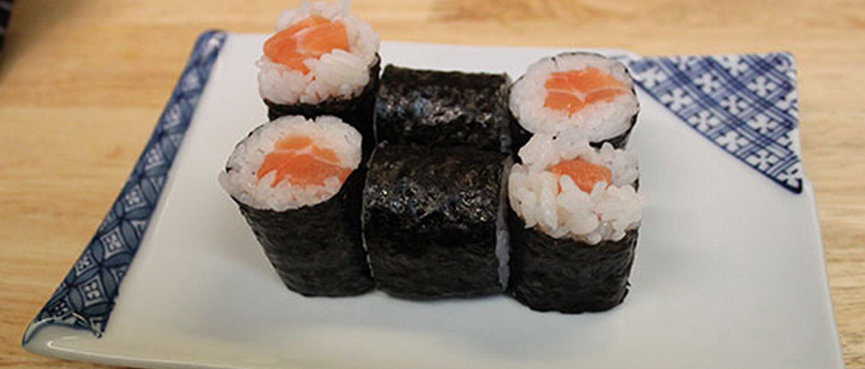 Order Salmon Roll food online from Super Ninja Japanese Steakhouse store, Virginia Beach on bringmethat.com