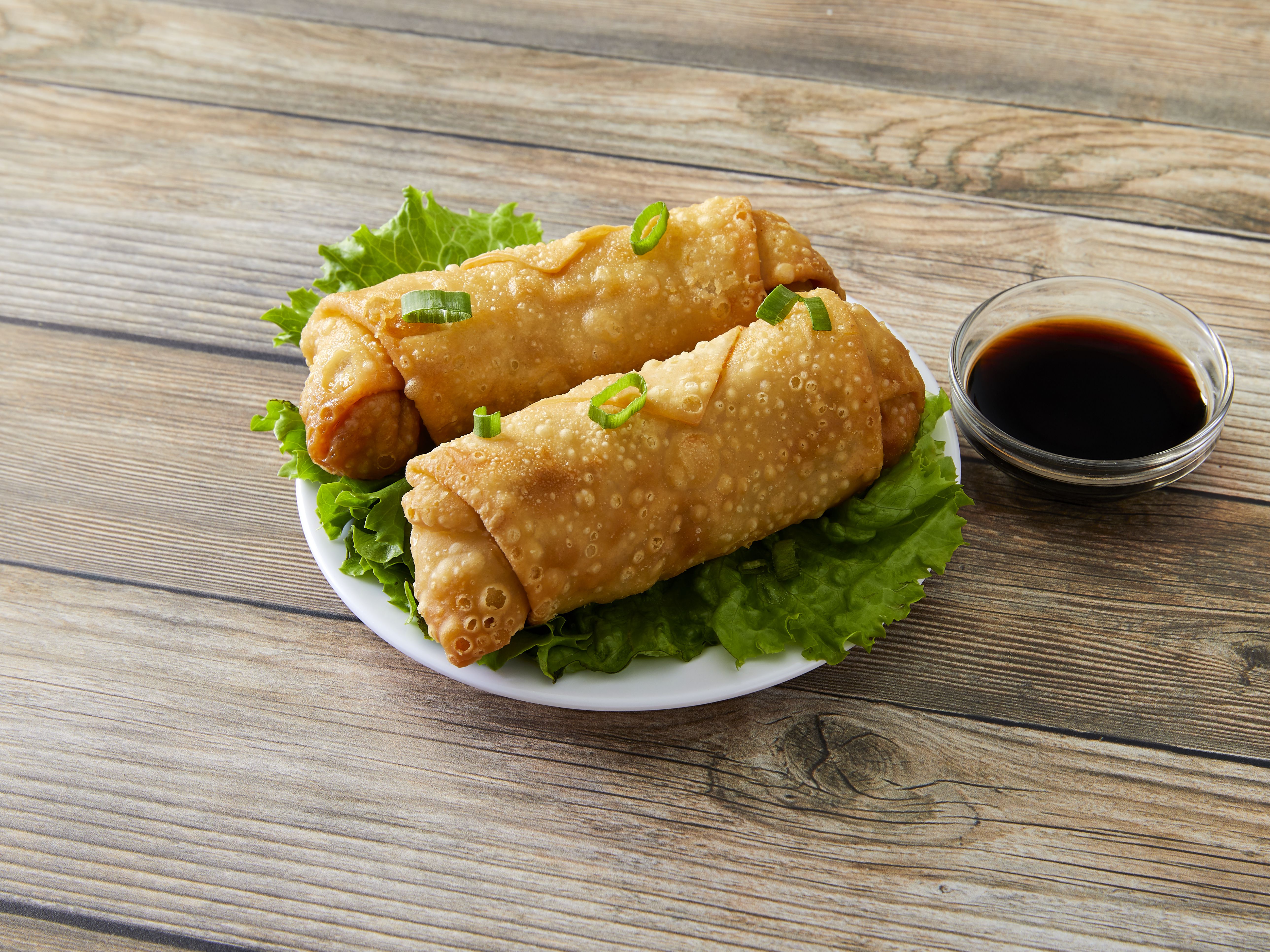 Order 2 Egg Rolls food online from En lai asian grill store, Chicago on bringmethat.com
