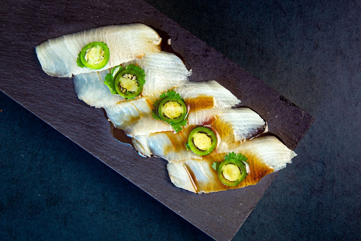 Order *YELLOWTAIL SERRANO food online from Blue Sushi Sake Grill store, Omaha on bringmethat.com