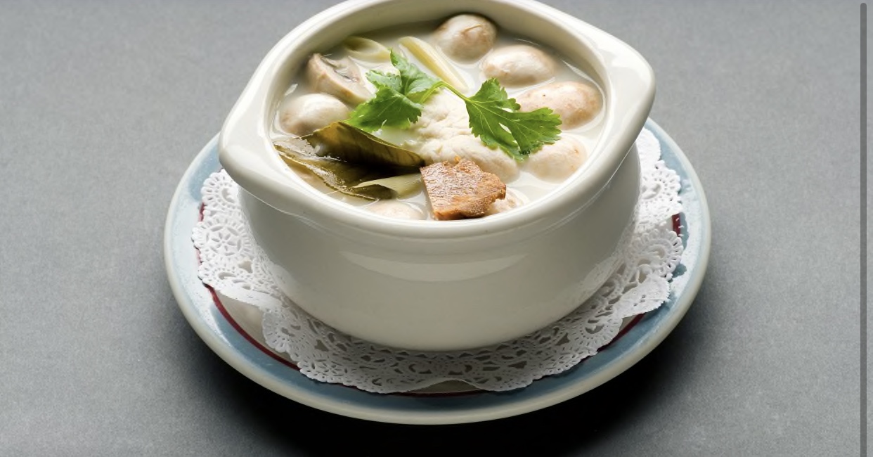 Order Tom Kha Soup food online from Orchid Thai Restaurant & Bar store, Falmouth on bringmethat.com