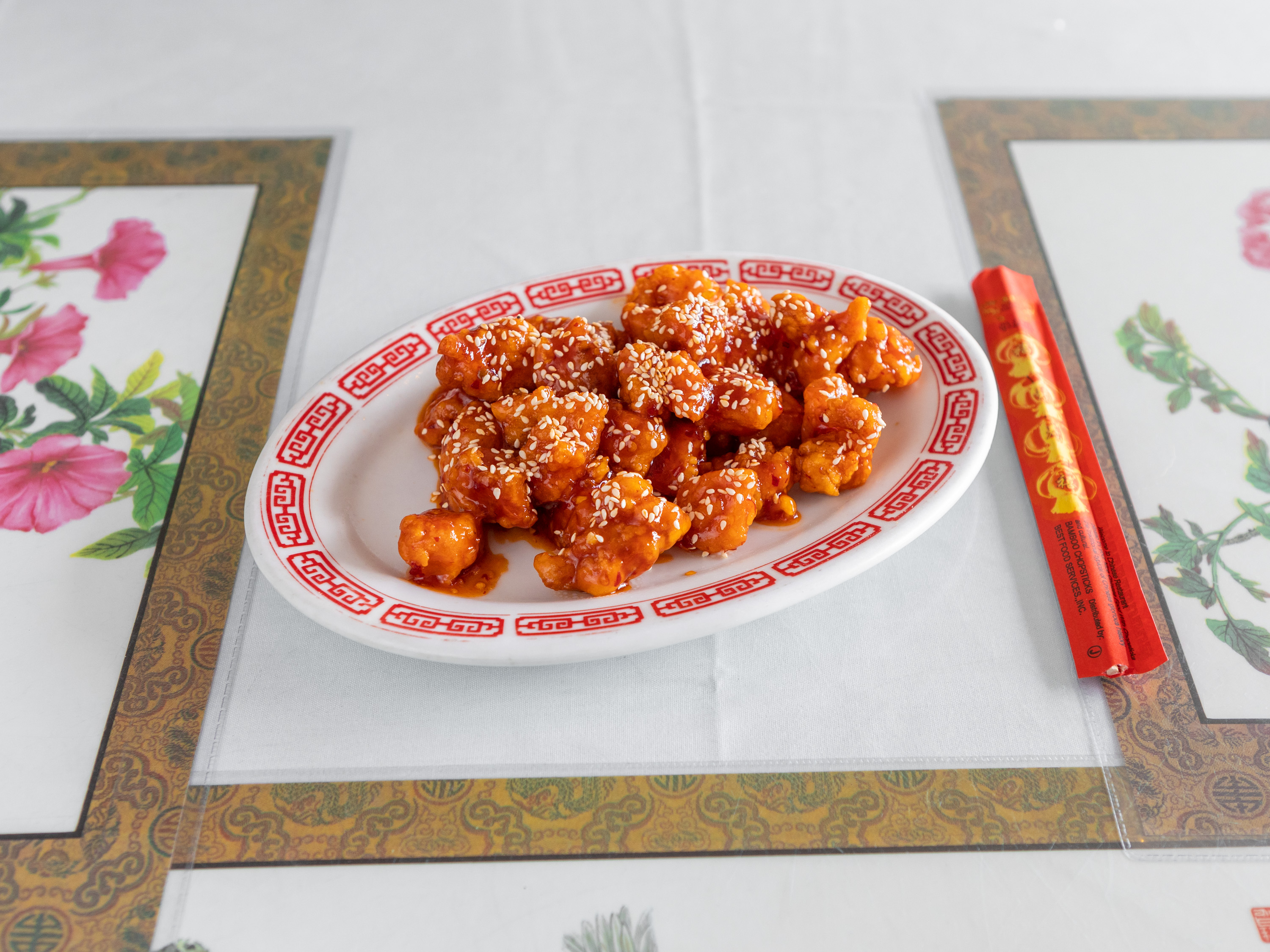 Order Sesame Chicken food online from Szechwan Chinese Restaurant store, Albuquerque on bringmethat.com