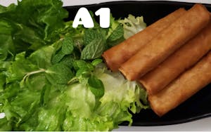 Order A01. Fried Egg Rolls (4) food online from Boling Pho store, Escondido on bringmethat.com