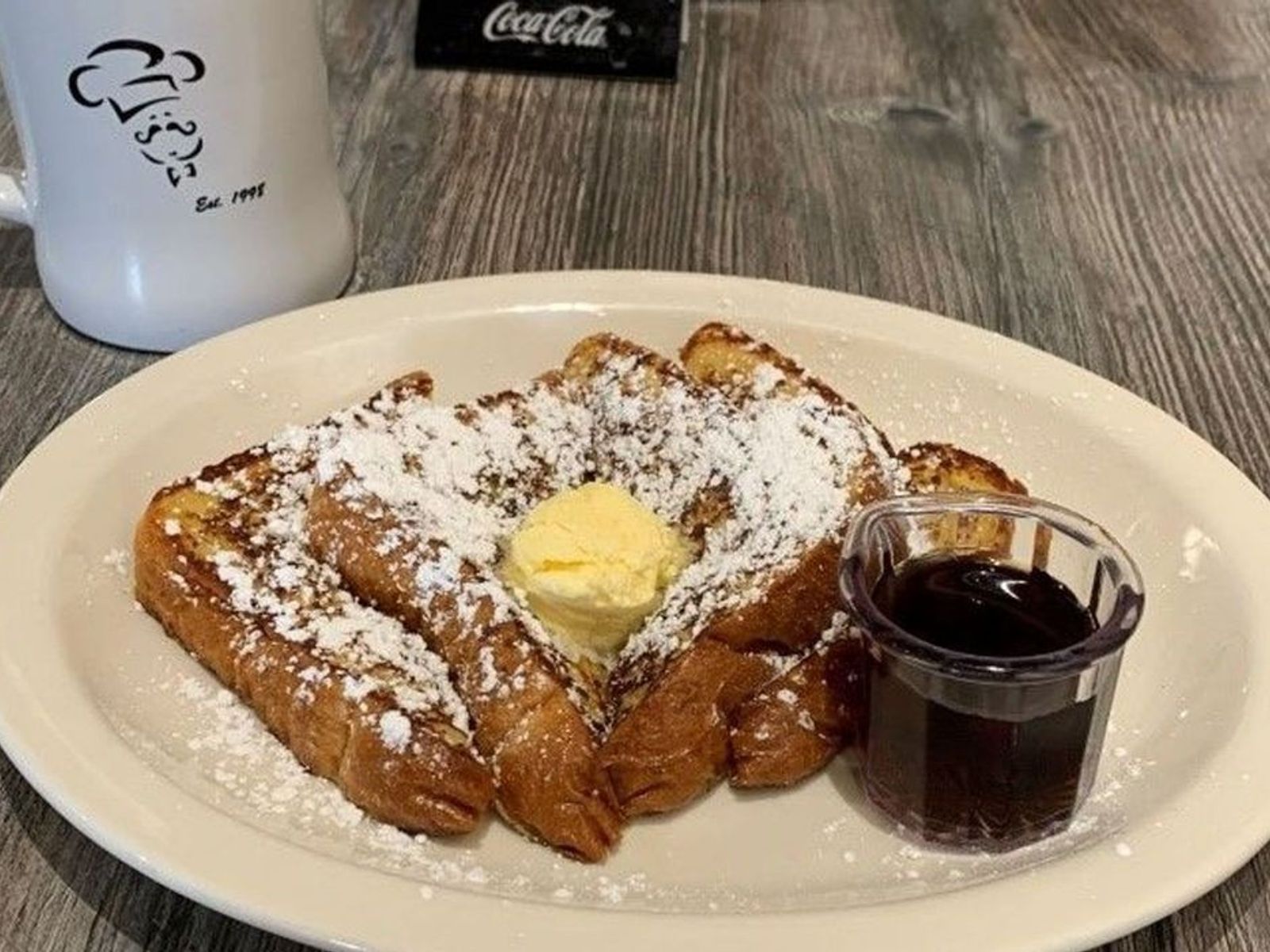 Order Jr French Toast -OO food online from Biscuits Cafe store, Chandler on bringmethat.com