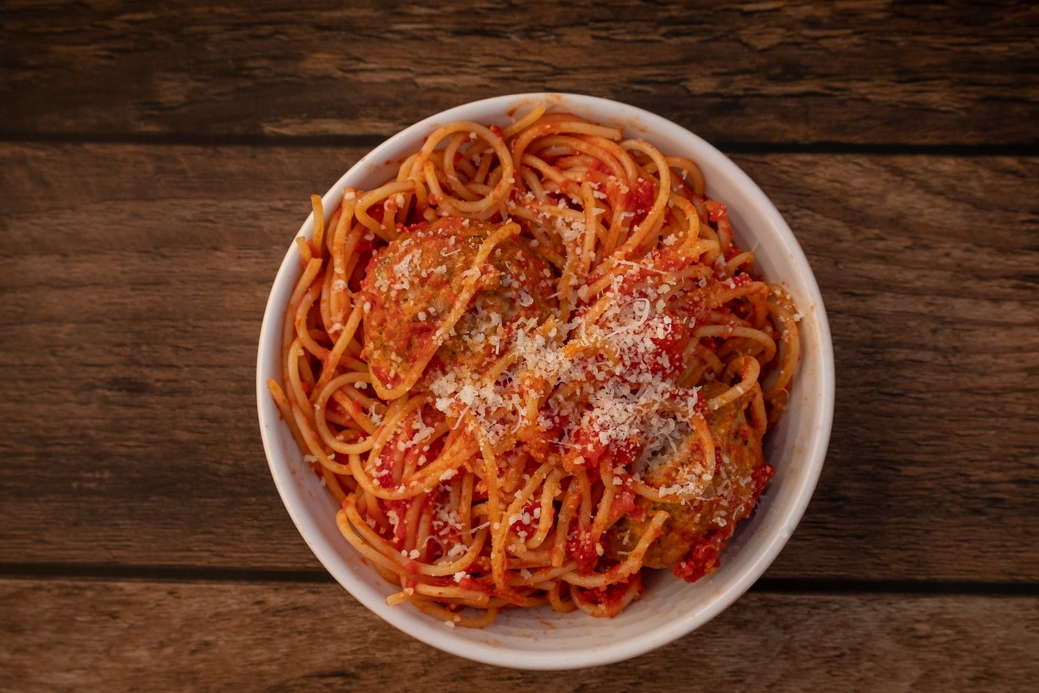 Order KIDS SPAGHETTI MEATBALL food online from Pitfire Artisan Pizza store, Los Angeles on bringmethat.com