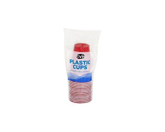 Order CVP 18oz Plastic Cups 20 Ct food online from Extra Mile 2047 store, Fairfield on bringmethat.com