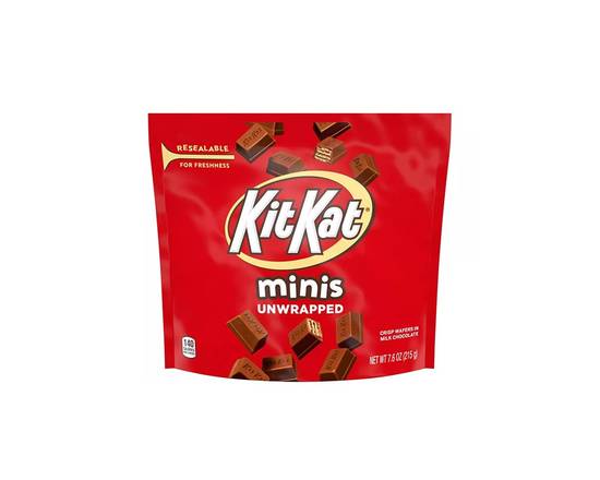 Order Kit Kat Minis Pouch 7.6oz food online from Chevron store, Mesa on bringmethat.com