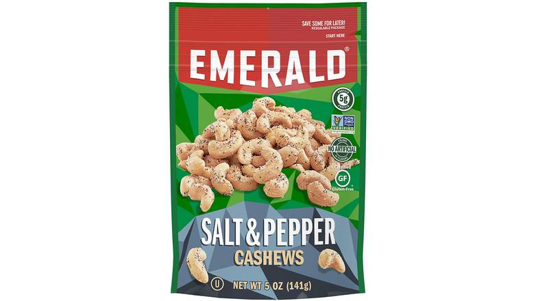 Order Emerald Salt & Pepper Cashews food online from Trumbull Mobil store, Trumbull on bringmethat.com