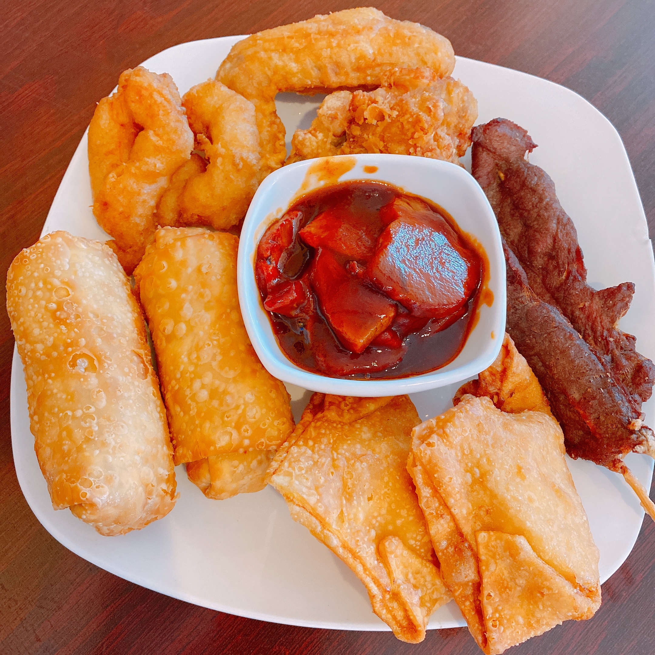 Order 2 Pu Pu Platter food online from China Ho store, Chicago on bringmethat.com