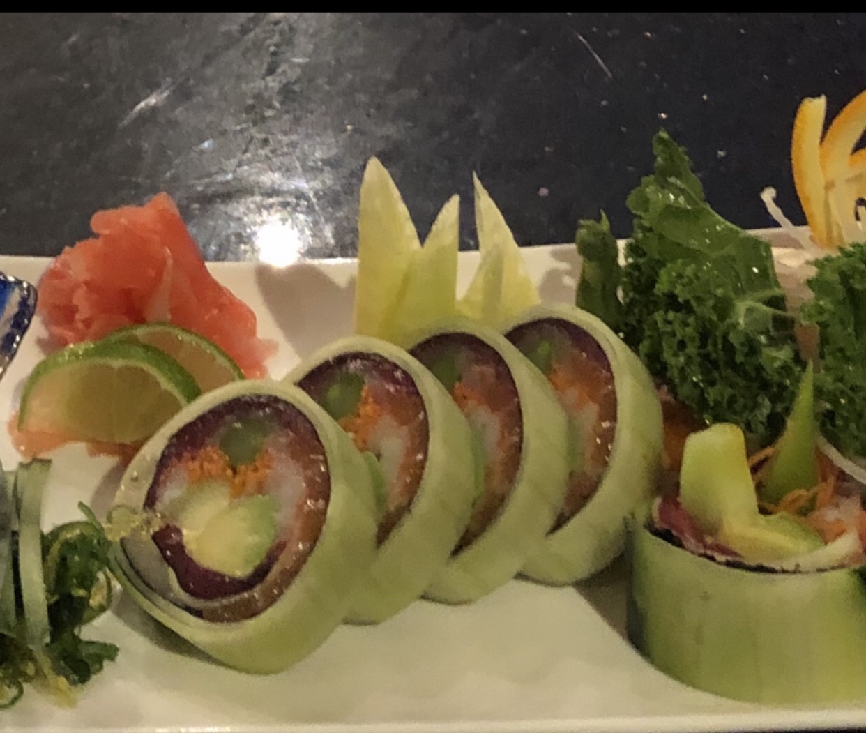 Order Sashimi Roll Special food online from Srithai Kitchen store, Snellville on bringmethat.com
