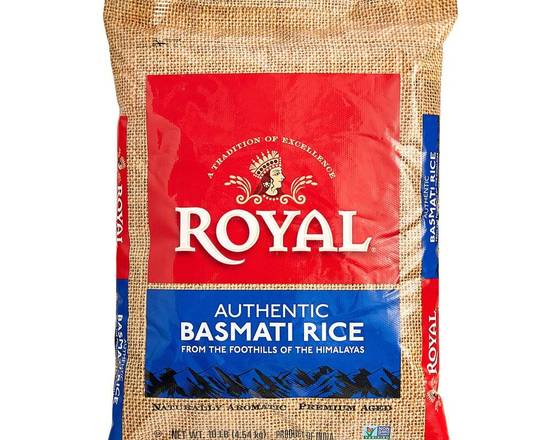 Order Royal Basmati Rice (10 lb) food online from Nohadra Grocery store, Chicago on bringmethat.com