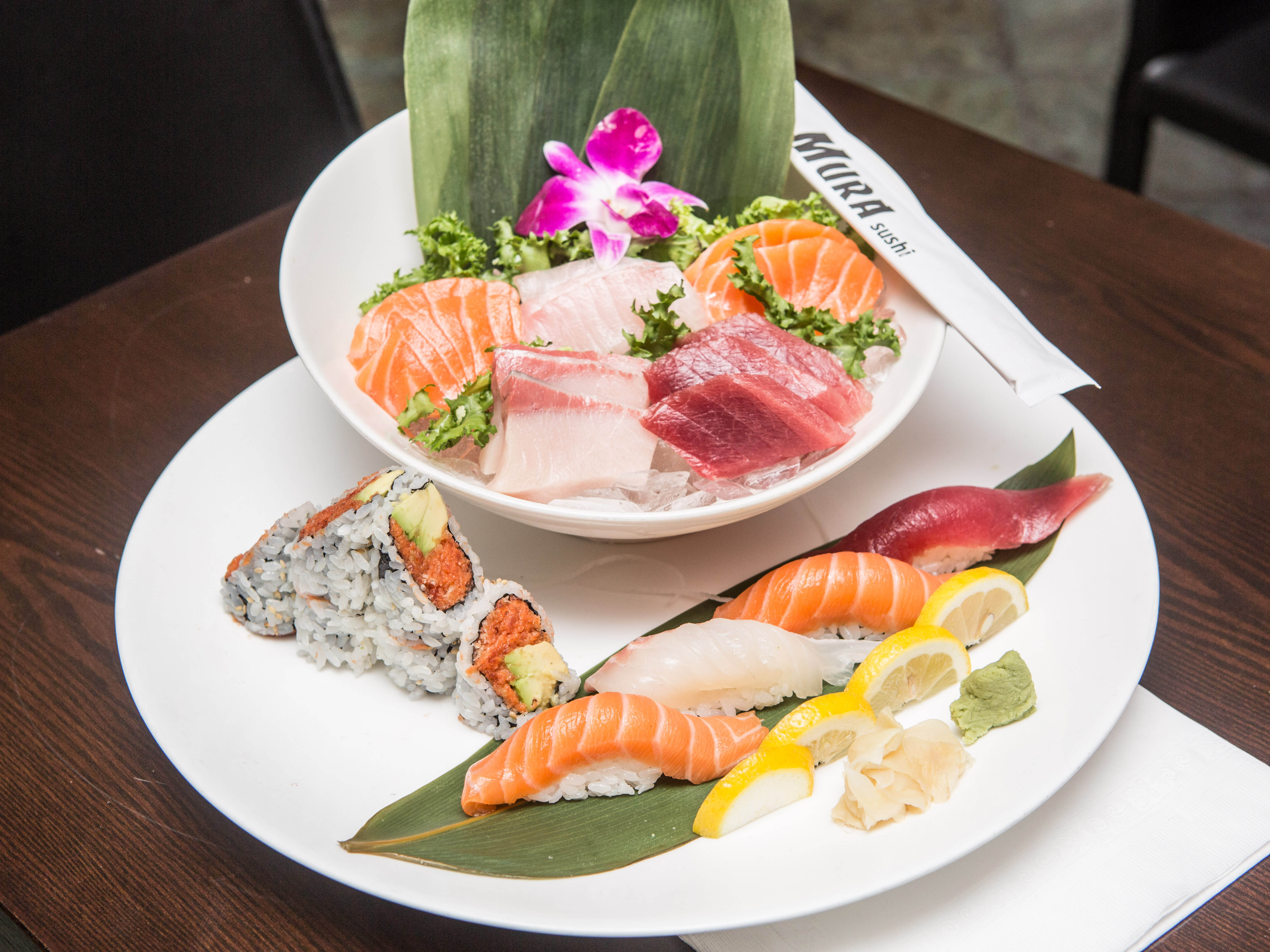 Order Sushi and Sashimi Lunch Special food online from Mura store, Brooklyn on bringmethat.com