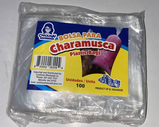 Order Carolina's Bolsa Para Charamusca (100 ct) food online from Ctown Supermarkets store, Uniondale on bringmethat.com
