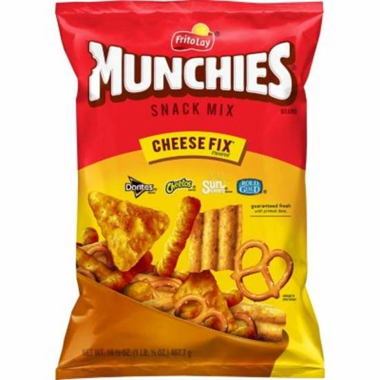 Order Munchies Snack Mix Cheese Fix Big Bag food online from IV Deli Mart store, Goleta on bringmethat.com