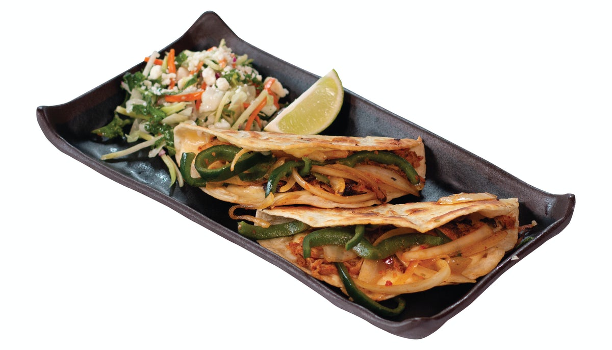 Order NEW! Adobo Chicken Tacos food online from Hopcat store, Kalamazoo on bringmethat.com