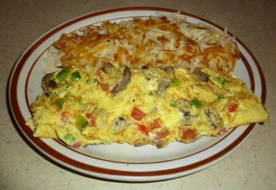 Order Combination Omelette food online from New Day Cafe store, Terre Haute on bringmethat.com