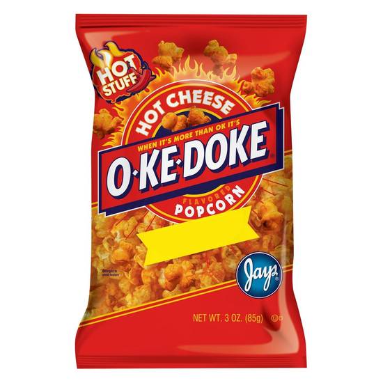 Order O-Ke-Doke Cheese Flavored Popcorn food online from Exxon Food Mart store, Port Huron on bringmethat.com