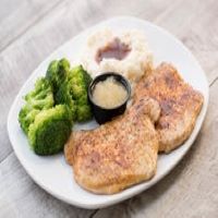 Order NEW! Grilled Pork Chops food online from Perkins Restaurant & Bakery store, Wheeling on bringmethat.com