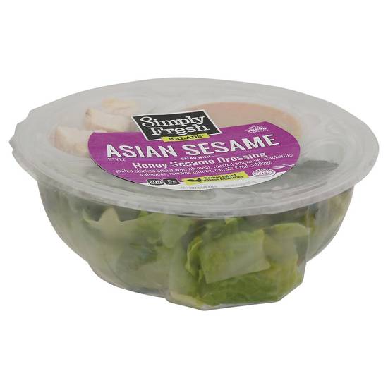 Order Simply Fresh · Asian Sesame Salad with Honey Sesame Dressing (6.3 oz) food online from Safeway store, Fountain Hills on bringmethat.com