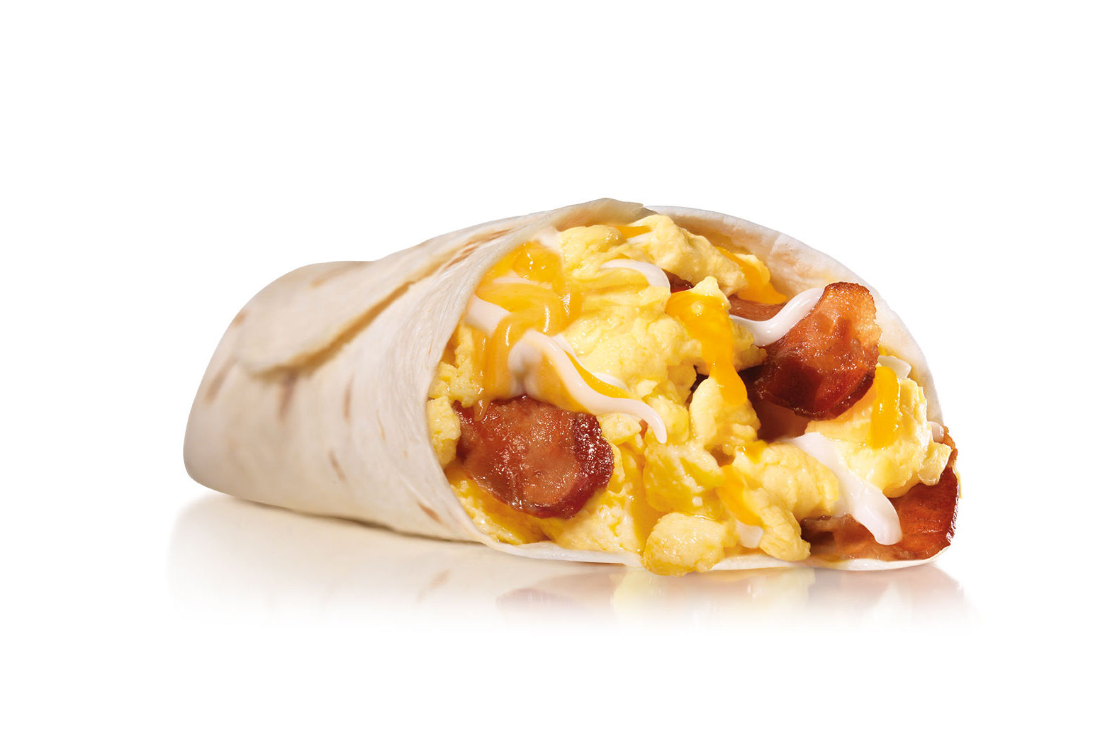 Order Bacon, Egg and Cheese Burrito food online from Carl's Jr. store, Daly City on bringmethat.com