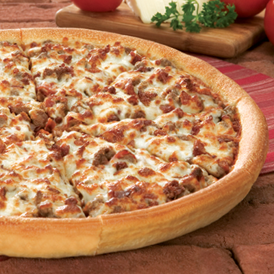 Order All-Meat Combo Pizza food online from Godfathers Pizza store, Spring Valley on bringmethat.com