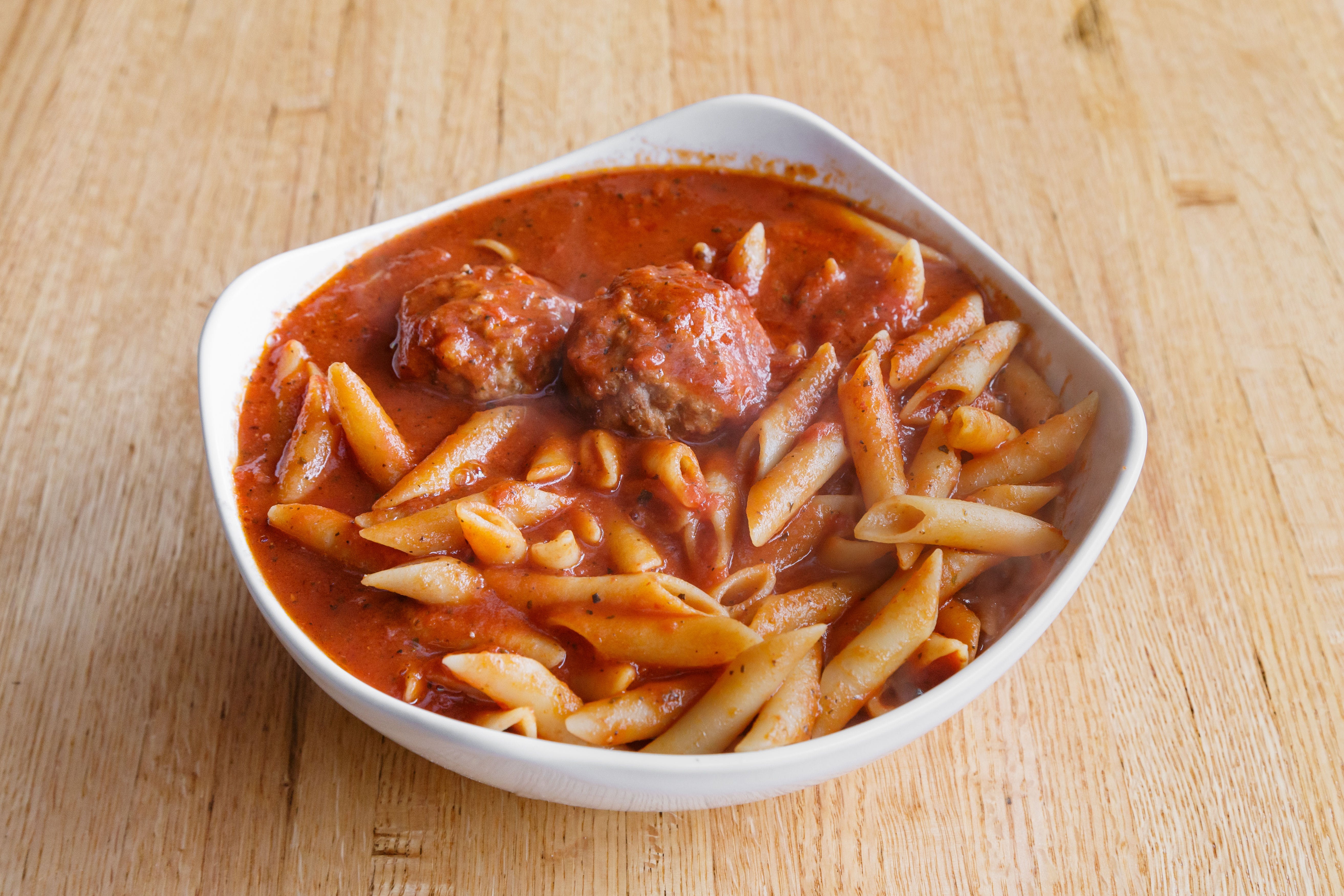 Order Penne with Meatballs - Pasta food online from Giovanni's Pizza & Pasta store, Pittsburgh on bringmethat.com