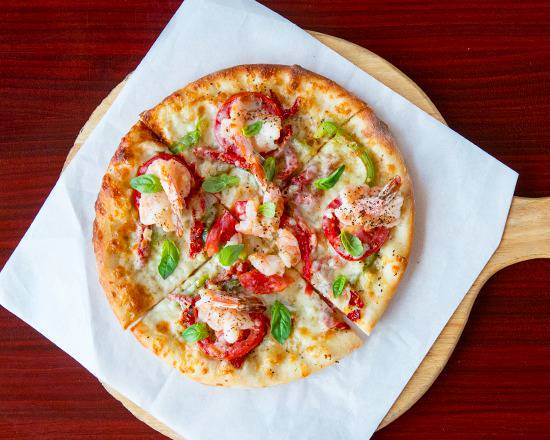 Order Shrimp Pazzo Pizza food online from Pazzo pizzeria store, Los Angeles on bringmethat.com
