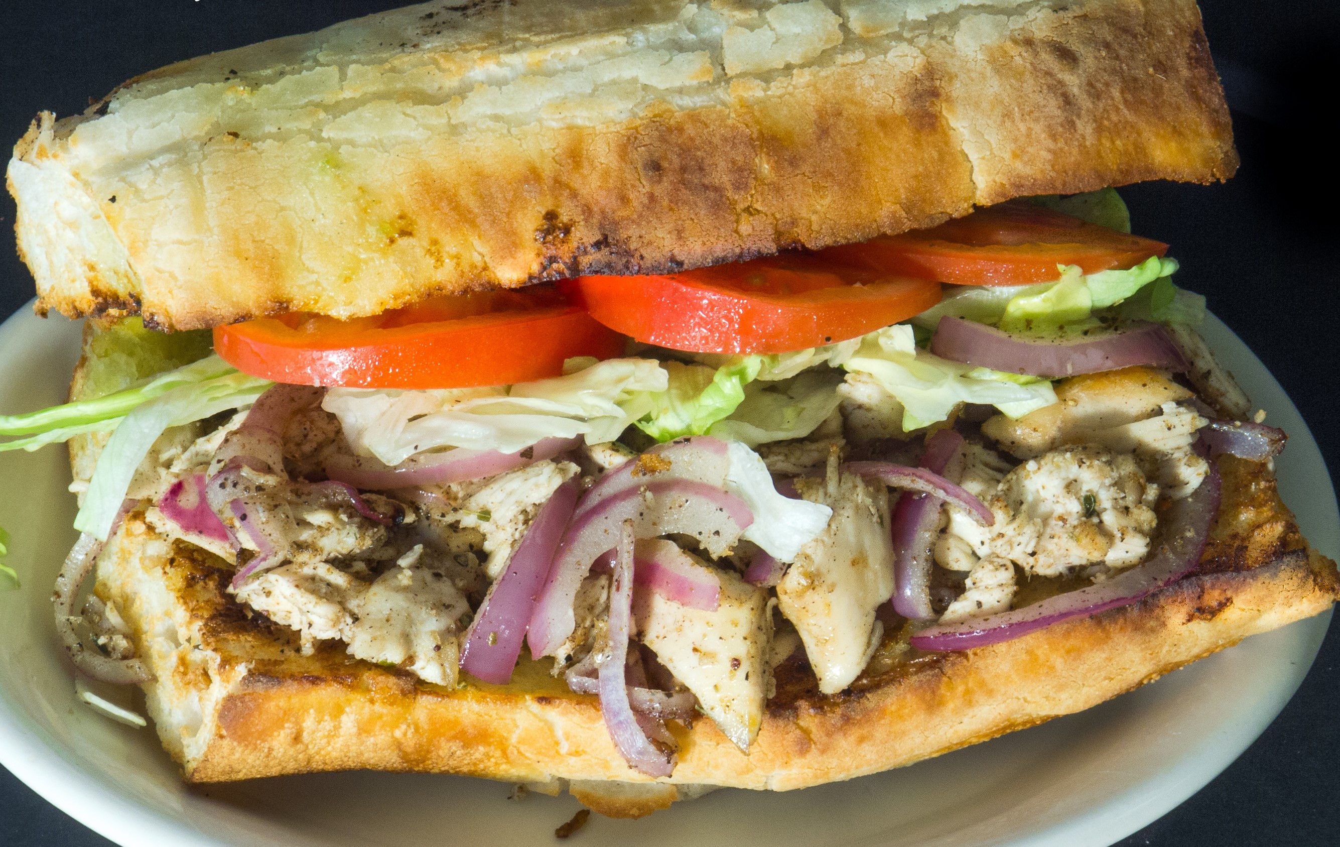 Order Italian Chicken Sandwich food online from Cafe 53 store, Chicago on bringmethat.com