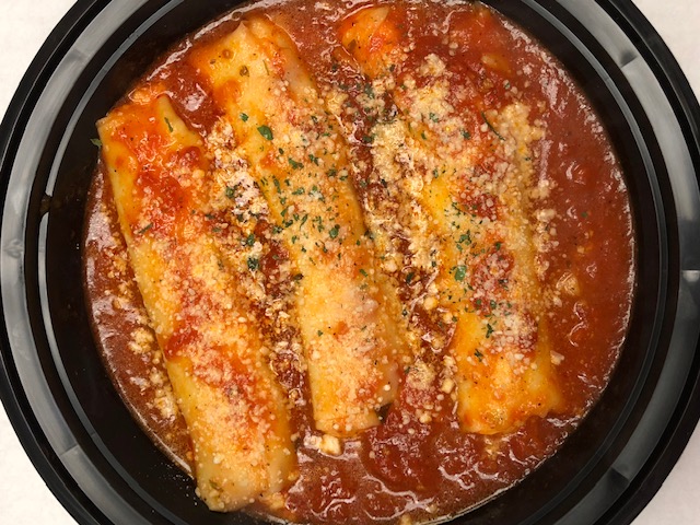 Order Home Made Ricotta Cheese Manicotti food online from Wolf Street Pizza store, Philadelphia on bringmethat.com
