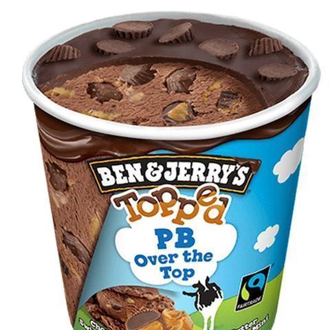 Order Ben & Jerry's Topped PB Over the Top Pint food online from 7-Eleven store, Monsey on bringmethat.com