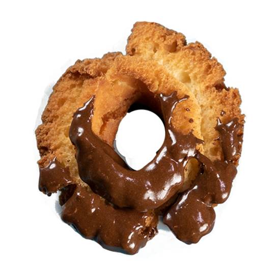 Order Old Fashioned Chocolate Dipped food online from Donut Bar store, San Diego on bringmethat.com
