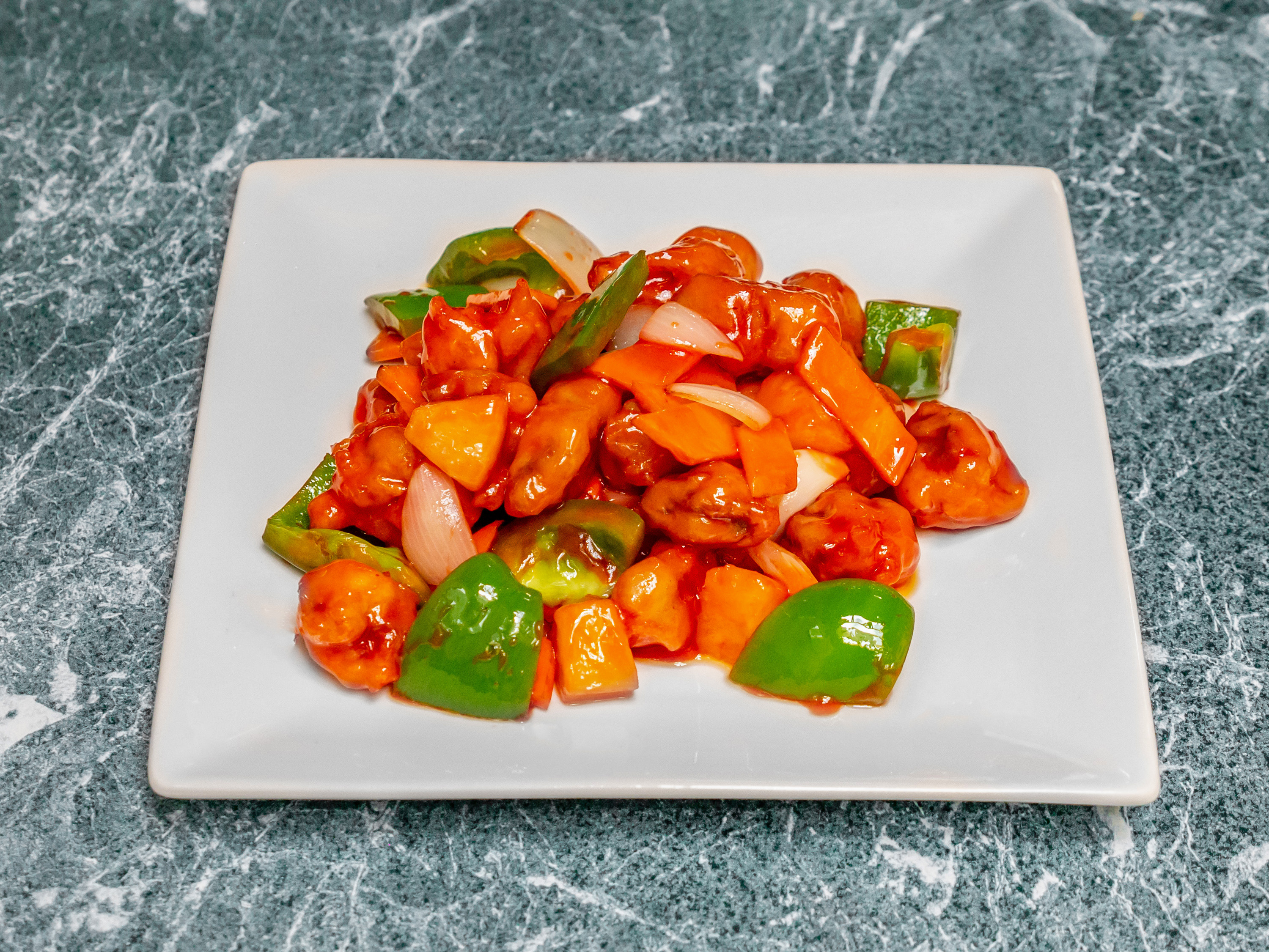 Order Sweet & Sour Chicken Lunch food online from Hot Wok Bistro store, San Mateo on bringmethat.com