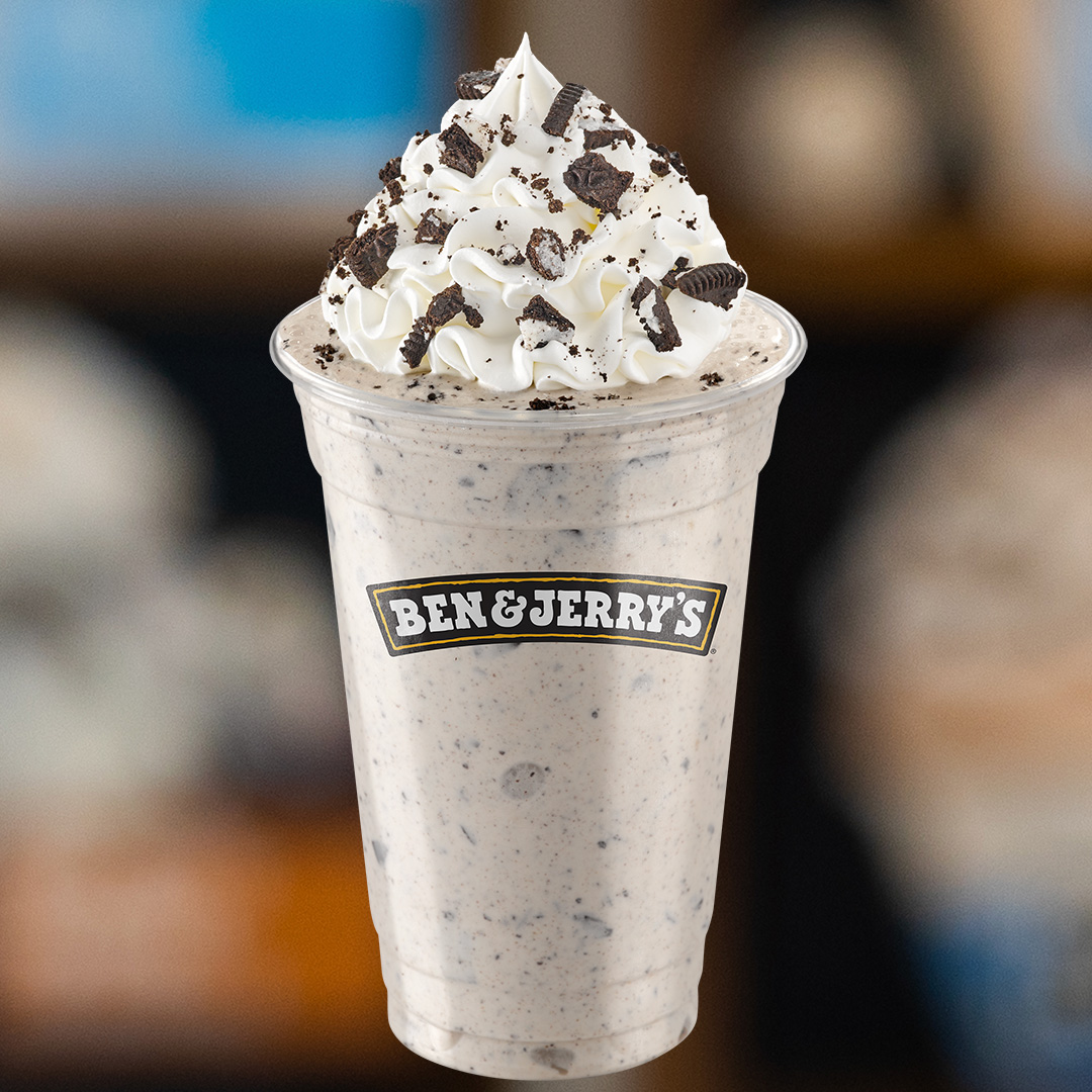 Order Mint Cookie Shake food online from Ben & Jerry's store, Seattle on bringmethat.com