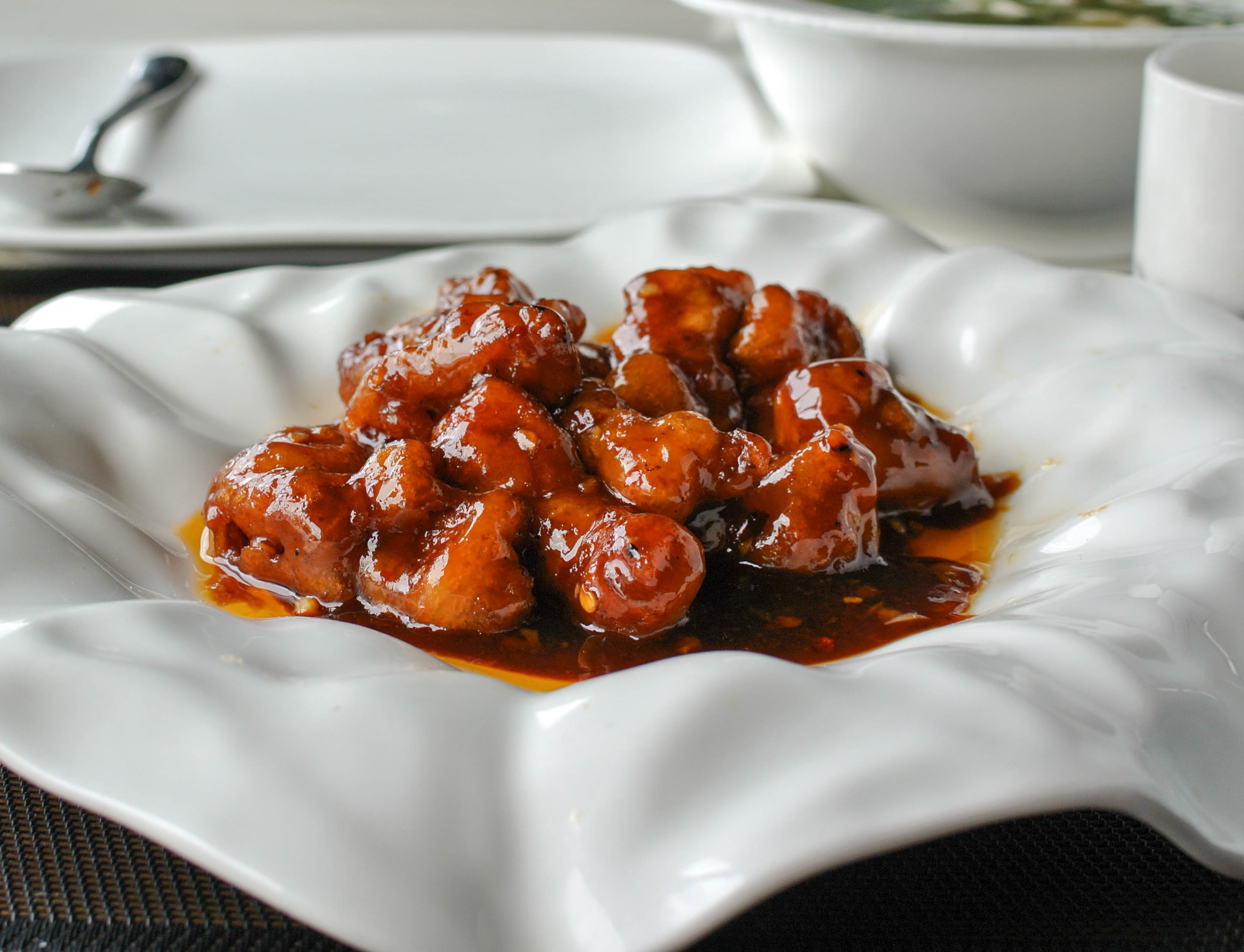 Order General Cho's Pork 左宗棠肉段 food online from Fey Restaurant store, Menlo Park on bringmethat.com